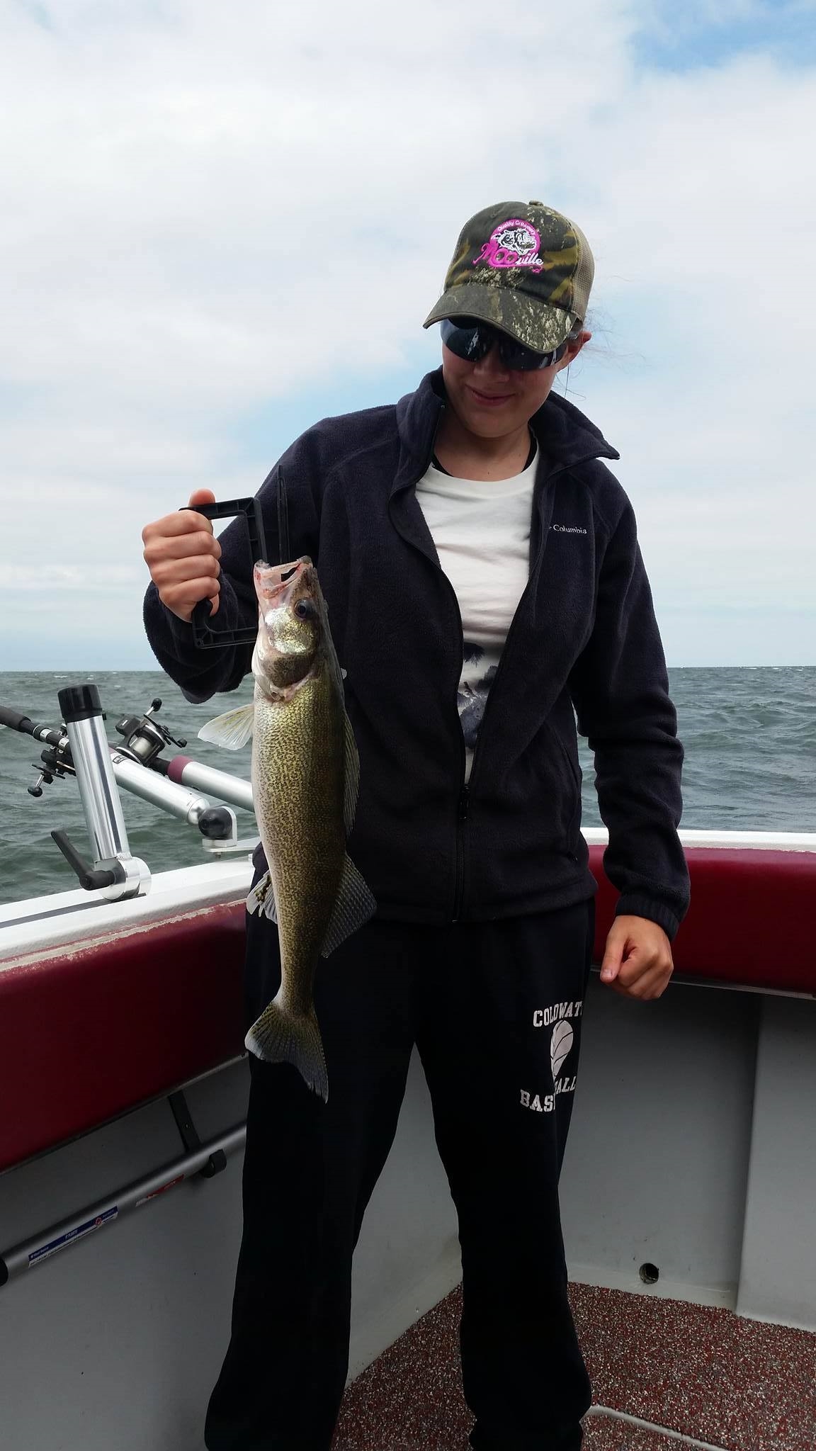 Lake Erie Michigan walleye / perch fishing trips